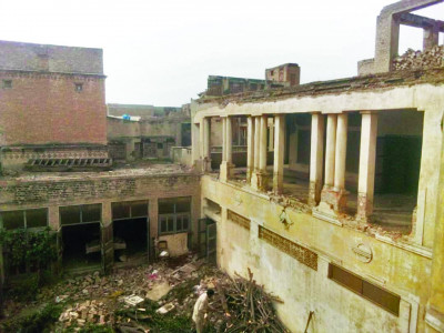 bagai mahal demolished in di khan bagai mahal demolished in di khan