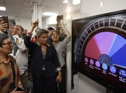 french left wing alliance leads parliamentary race over far right french left wing alliance leads parliamentary race over far right