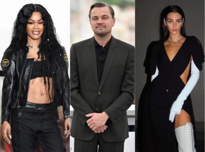 leonardo dicaprio spotted dancing with teyana taylor after dinner with girlfriend vittoria ceretti leonardo dicaprio spotted dancing with teyana taylor after dinner with girlfriend vittoria ceretti