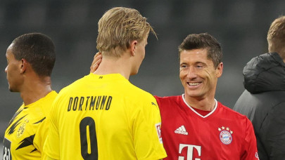 crazy lewandowski haaland clash as bayern host dortmund