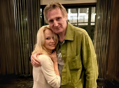 pamela anderson shuts down romance rumors with liam neeson denounces pr stunt accusations pamela anderson shuts down romance rumors with liam neeson denounces pr stunt accusations