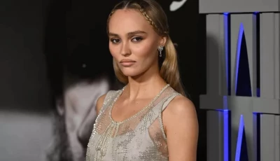 lily rose depp s vampire inspired braid crown at the nosferatu premiere is pure timeless elegance