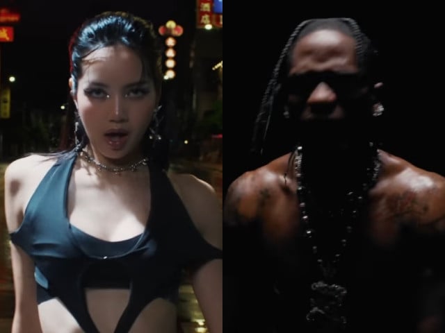 did blackpink s lisa plagiarise travis scott s fe n in her new rockstar music video