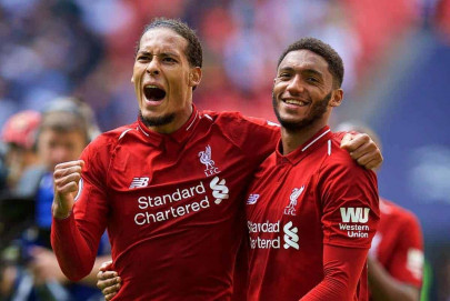 liverpool duo van dijk gomez unlikely to play in euros says klopp