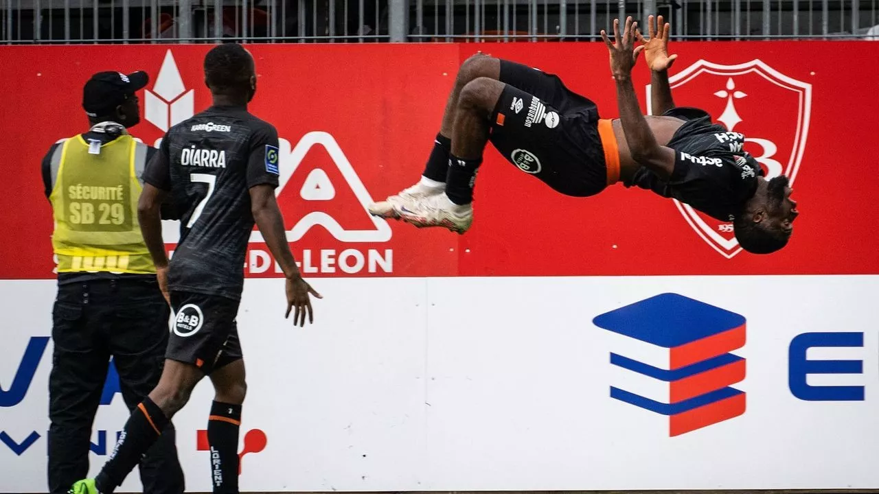lorient reel off sixth straight win to move second lorient reel off sixth straight win to move second