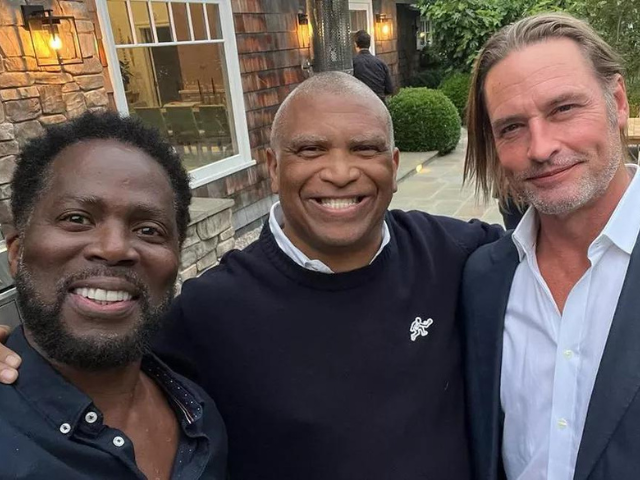 harold perrineau reggie hudlin and josh holloway photo harold perrineau instagram harold perrineau reggie hudlin and josh holloway photo harold perrineau instagram
