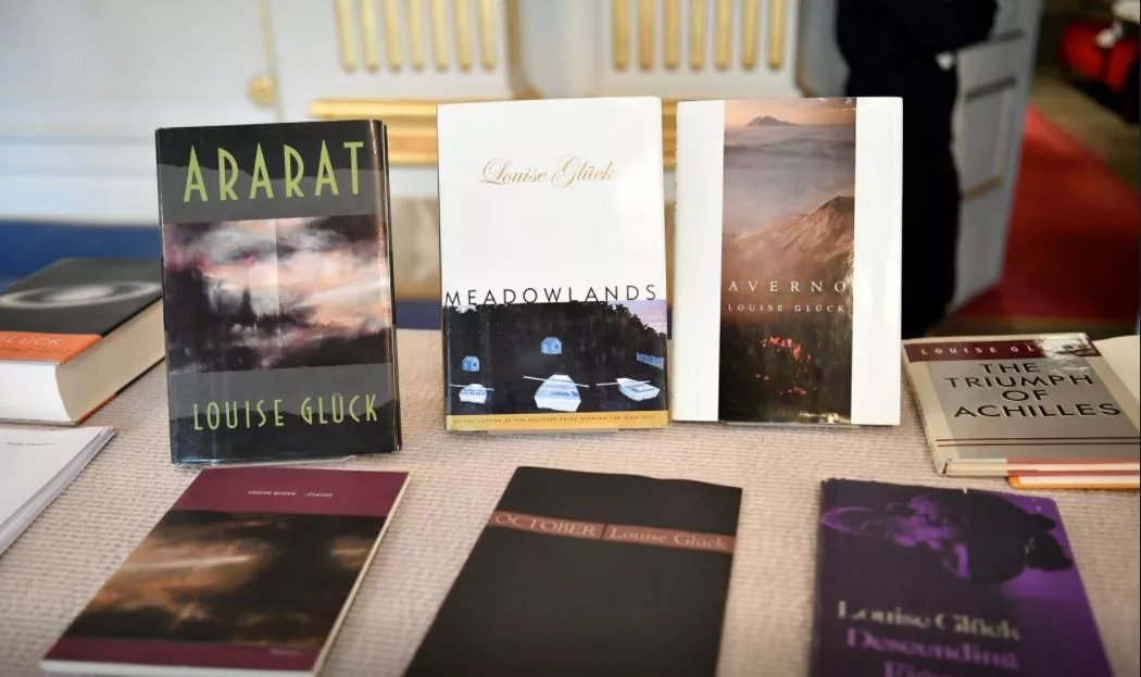 books of american poet louise gluck photo reuters books of american poet louise gluck photo reuters