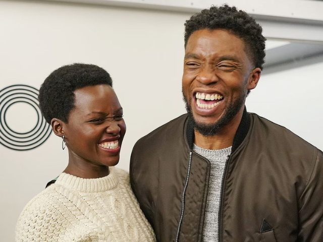 lupita nyong o honours chadwick boseman s memory four years on lupita nyong o honours chadwick boseman s memory four years on