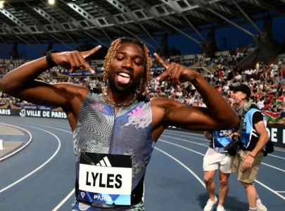lyles and kipyegon named track athletes of the year