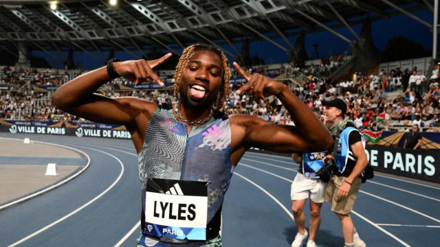 lyles and kipyegon named track athletes of the year lyles and kipyegon named track athletes of the year