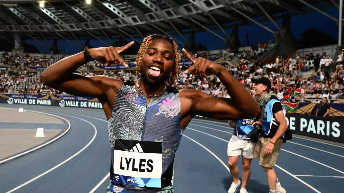 lyles and kipyegon named track athletes of the year lyles and kipyegon named track athletes of the year