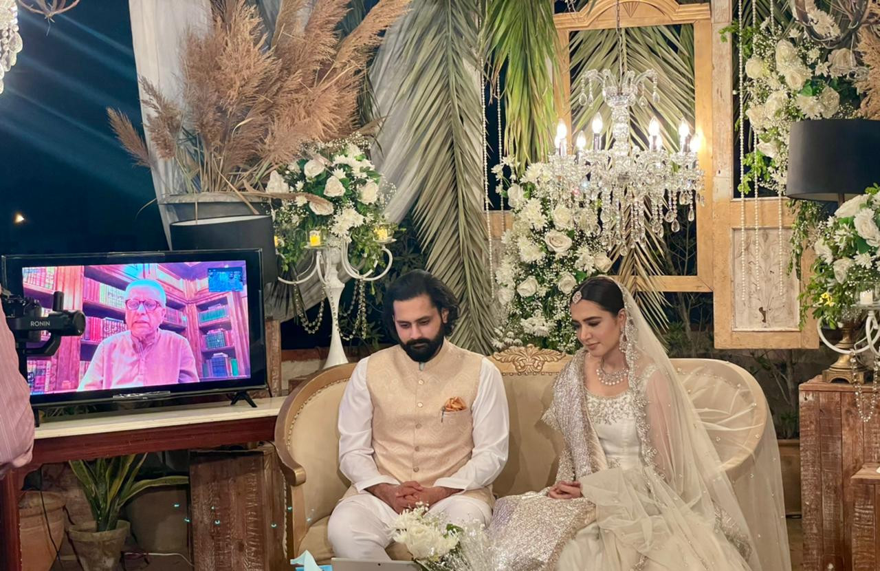 jibran nasir and mansha pasha are married