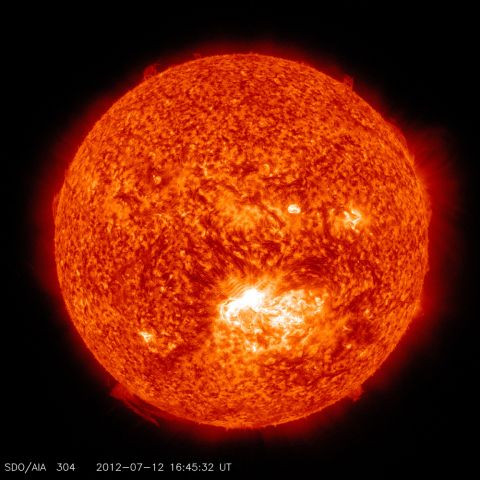 Photo of Scientists sound alarm after strong solar flares