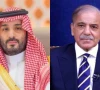 saud crown prince mohammed bin salman and prime minister shehbaz sharif