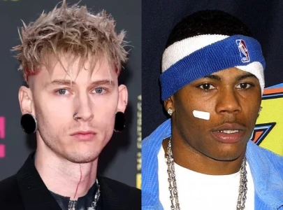 nelly joins machine gun kelly s cleveland concert despite recent arrest