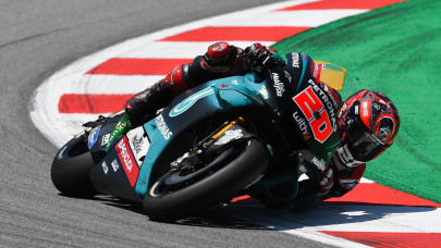 quartararo on pole marquez crashes quartararo on pole marquez crashes