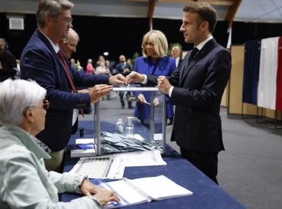 france votes in high stakes election as far right rn gains ground france votes in high stakes election as far right rn gains ground