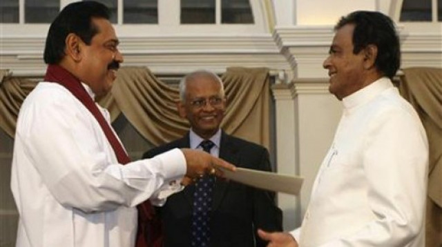 sri lanka swears in new prime minister sri lanka swears in new prime minister