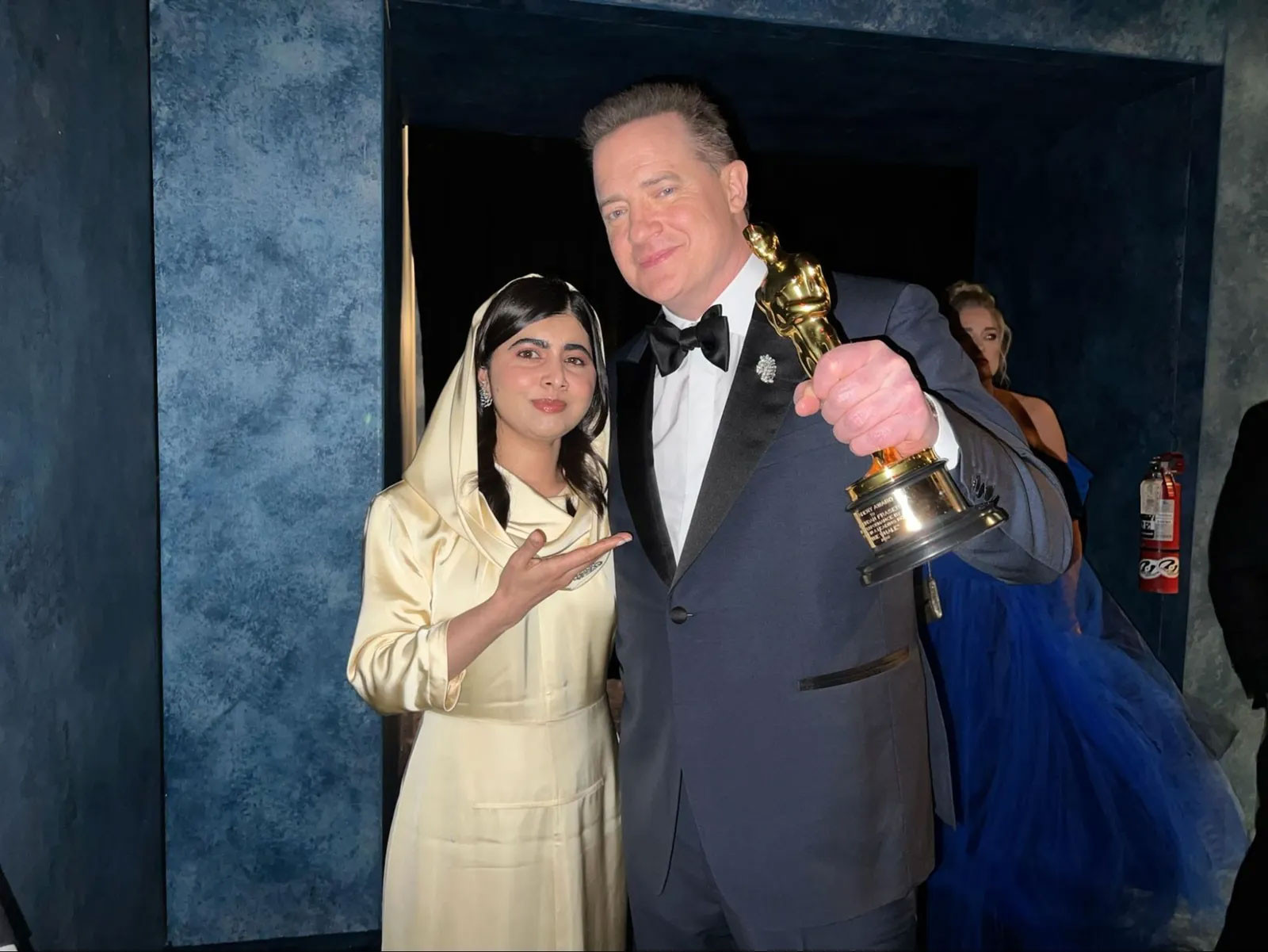 How Malala spent her first Oscars