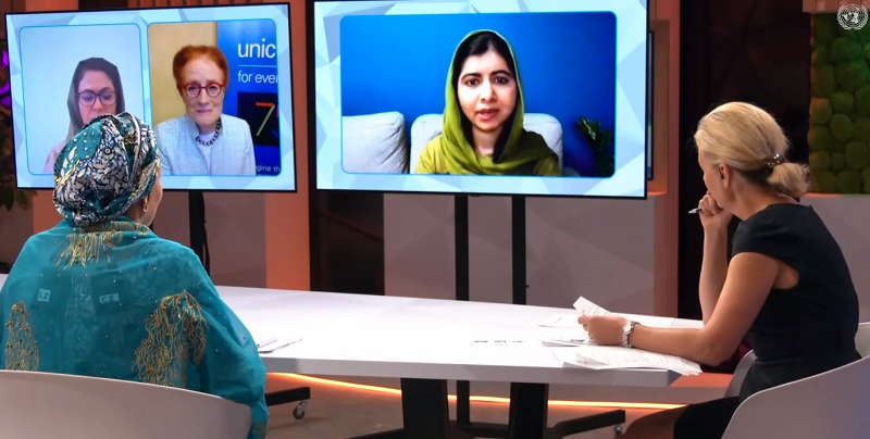 malala yousafzai addressed a panel on girls education in afghanistan on the sidelines of the united nations general assembly photo twitter aminajmohammed