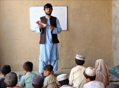 afghan man converts his home into school for children