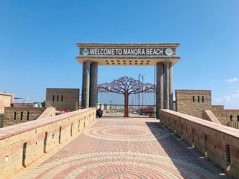 beach has been developed to provide a safe secure and clean family recreational place for the people of karachi photo express