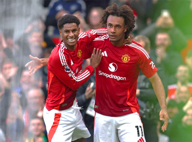 marcus rashford and joshua zirkzee both scored twice for manchester united photo reuters marcus rashford and joshua zirkzee both scored twice for manchester united photo reuters