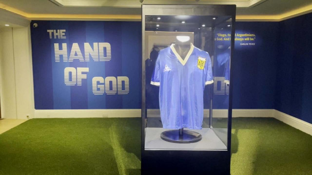 maradona s hand of god jersey auctioned for 9 3m maradona s hand of god jersey auctioned for 9 3m