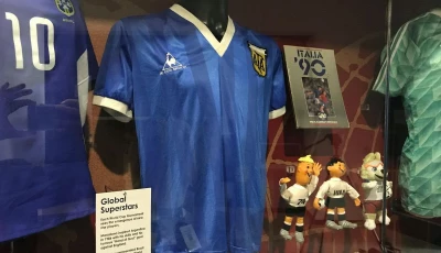 Maradona's shirt may become the most expensive sports object in