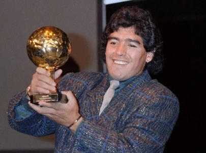 maradona s golden ball trophy to go for millions at auction maradona s golden ball trophy to go for millions at auction