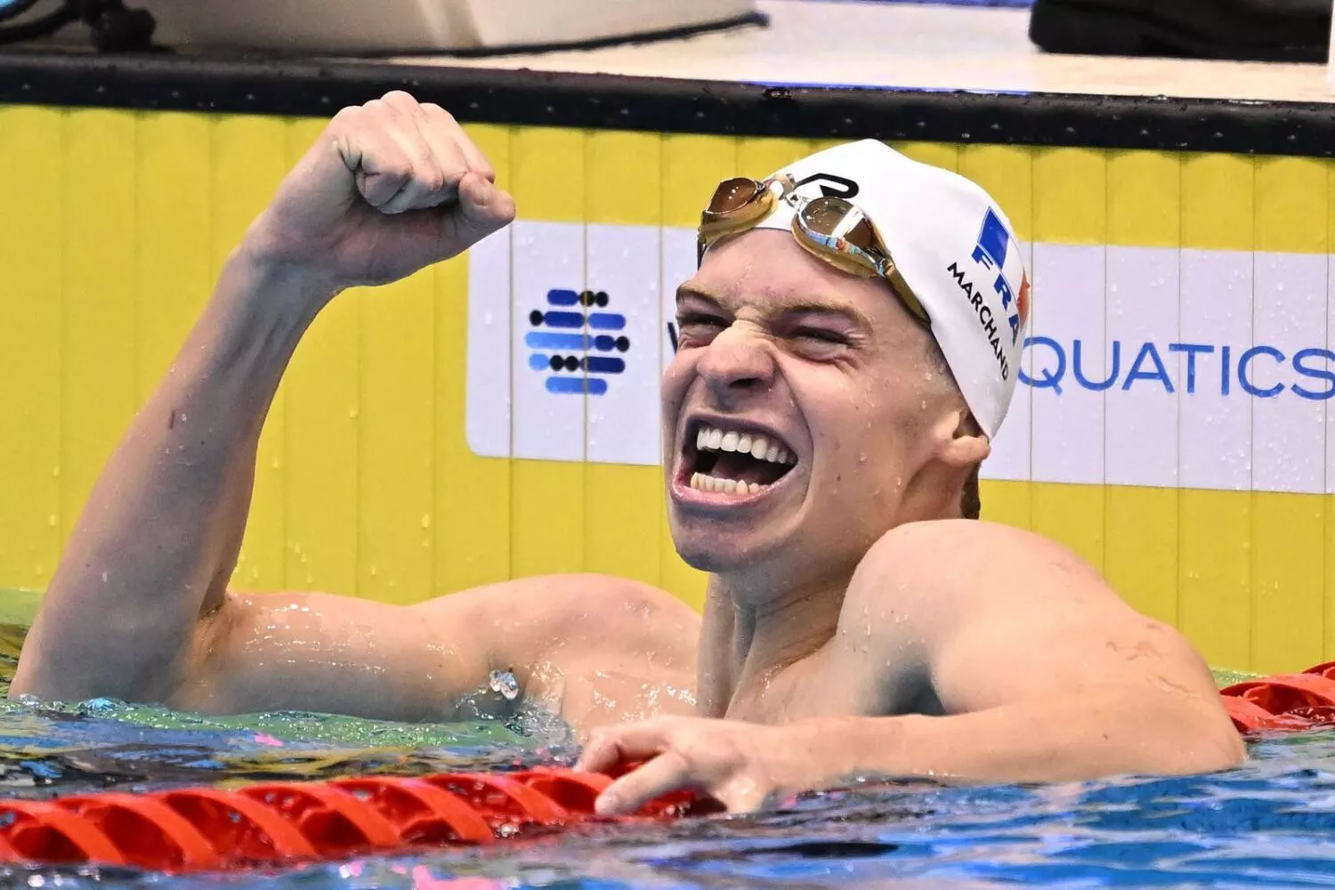 marchand super happy with world championships marchand super happy with world championships