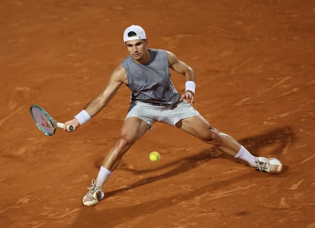 marcos giron of the us in action during his round of 64 match against russia s andrey rublev photo reuters marcos giron of the us in action during his round of 64 match against russia s andrey rublev photo reuters