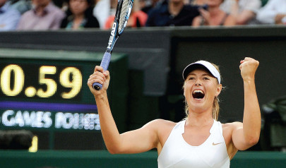 sharapova storms into semi final