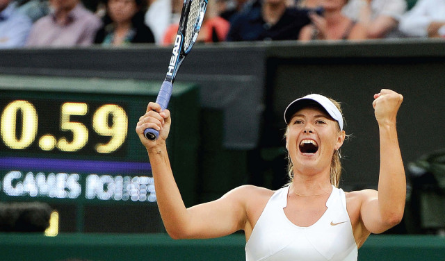 sharapova storms into semi final sharapova storms into semi final