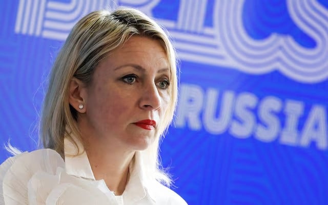 spokeswoman of russian foreign ministry maria zakharova attends a press conference in the city of nizhny novgorod russia file photo reuters