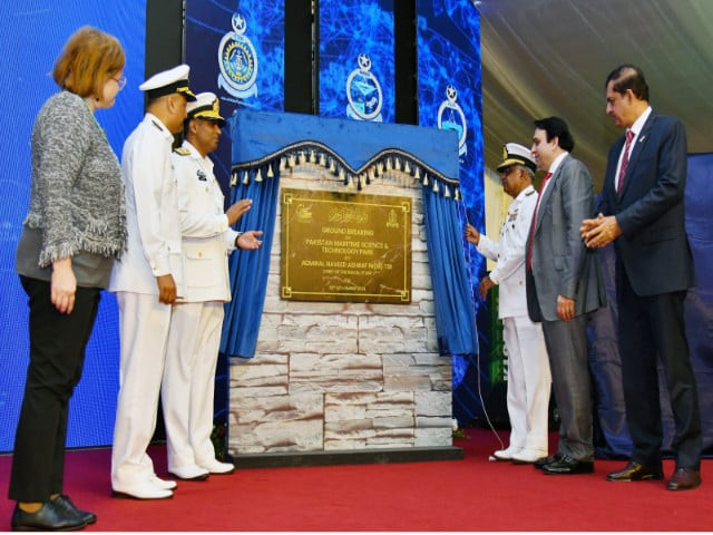 groundbreaking ceremony of pakistan s first maritime science and technology park pmstp was held november 21 2024 at expo centre during ideas 2024 photo app groundbreaking ceremony of pakistan s first maritime science and technology park pmstp was held november 21 2024 at expo centre during ideas 2024 photo app