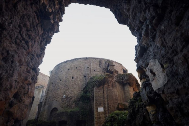 a general view of the mausoleum of rome s emperor augustus during a preview of the reopening after years of restoration in rome italy december 18 2020 photo reuters a general view of the mausoleum of rome s emperor augustus during a preview of the reopening after years of restoration in rome italy december 18 2020 photo reuters