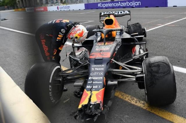 deflated verstappen rues baku blowout deflated verstappen rues baku blowout