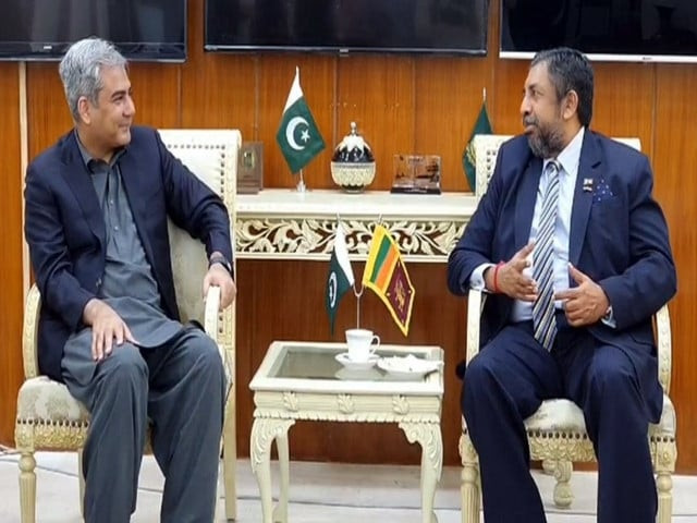 interior minister mohsin naqvi called on sir lankan high commissioner admiral retd ravindra chandra srivijay gunaratne on may 24 2024 in islamabad photo express interior minister mohsin naqvi called on sir lankan high commissioner admiral retd ravindra chandra srivijay gunaratne on may 24 2024 in islamabad photo express