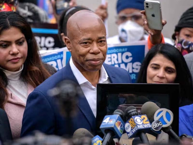 at a news conference mayor eric adams announced tuesday that new york city will permit the azan on fridays and ramazan photo afp at a news conference mayor eric adams announced tuesday that new york city will permit the azan on fridays and ramazan photo afp