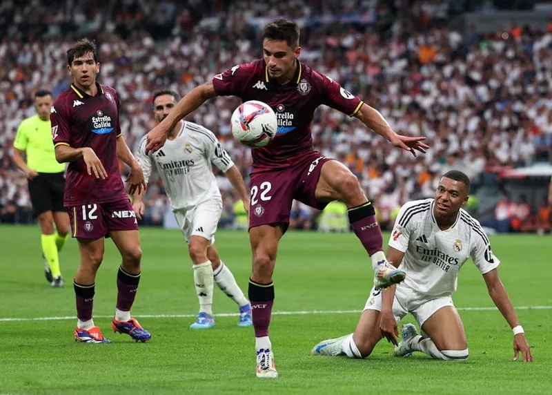 madrid overcomes valladolid 3 0 despite mbappe s goalless home debut madrid overcomes valladolid 3 0 despite mbappe s goalless home debut