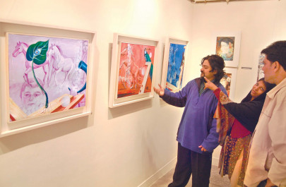 display peace building through art