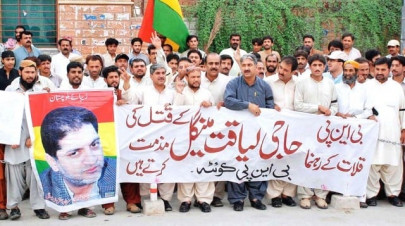 another bnp m leader shot dead