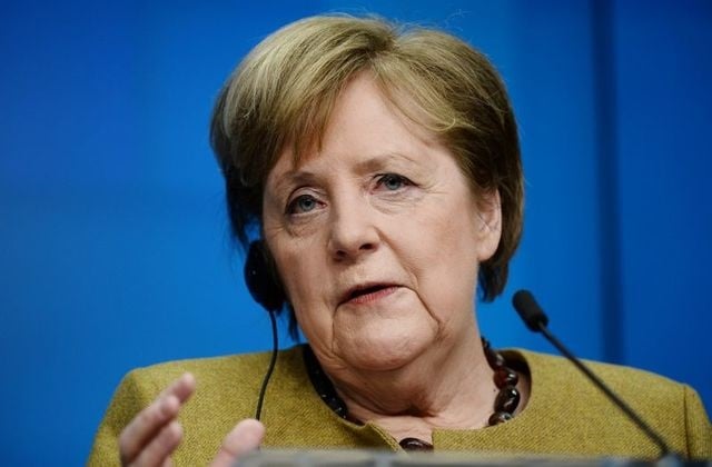 german chancellor angela merkel holds a news conference at the end of a eu leaders summit in brussels belgium december 11 2020 photo reuters