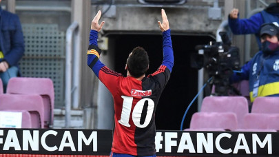messi fined for maradona tribute celebration messi fined for maradona tribute celebration