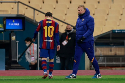 let psg talk about messi says koeman let psg talk about messi says koeman