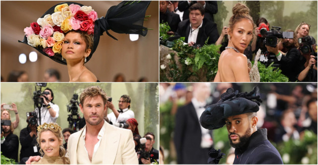 zendaya courtesy afp jennifer lopez chris hemsworth and wife elsa pataky and bad bunny courtesy reuters zendaya courtesy afp jennifer lopez chris hemsworth and wife elsa pataky and bad bunny courtesy reuters