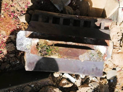 two women injured as strange objects fall from sky in karachi