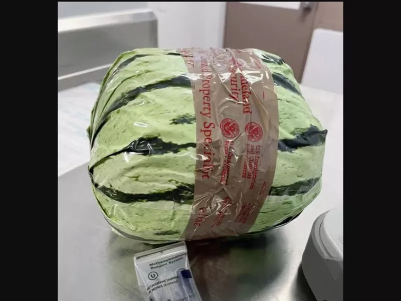 5m meth haul found disguised as watermelons in us