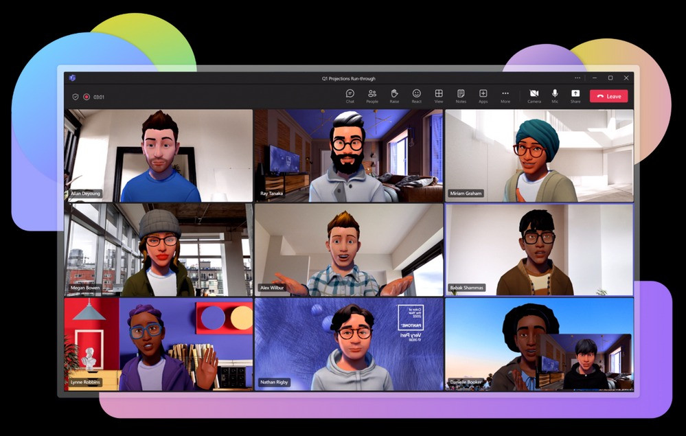 Microsoft Teams allows users to transform into 3D avatar